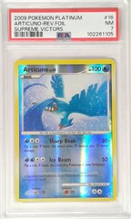 V1847: 2009: Articuno: 16/147: Supreme Victors: Platinum: PSA: 7: NM: 102261105